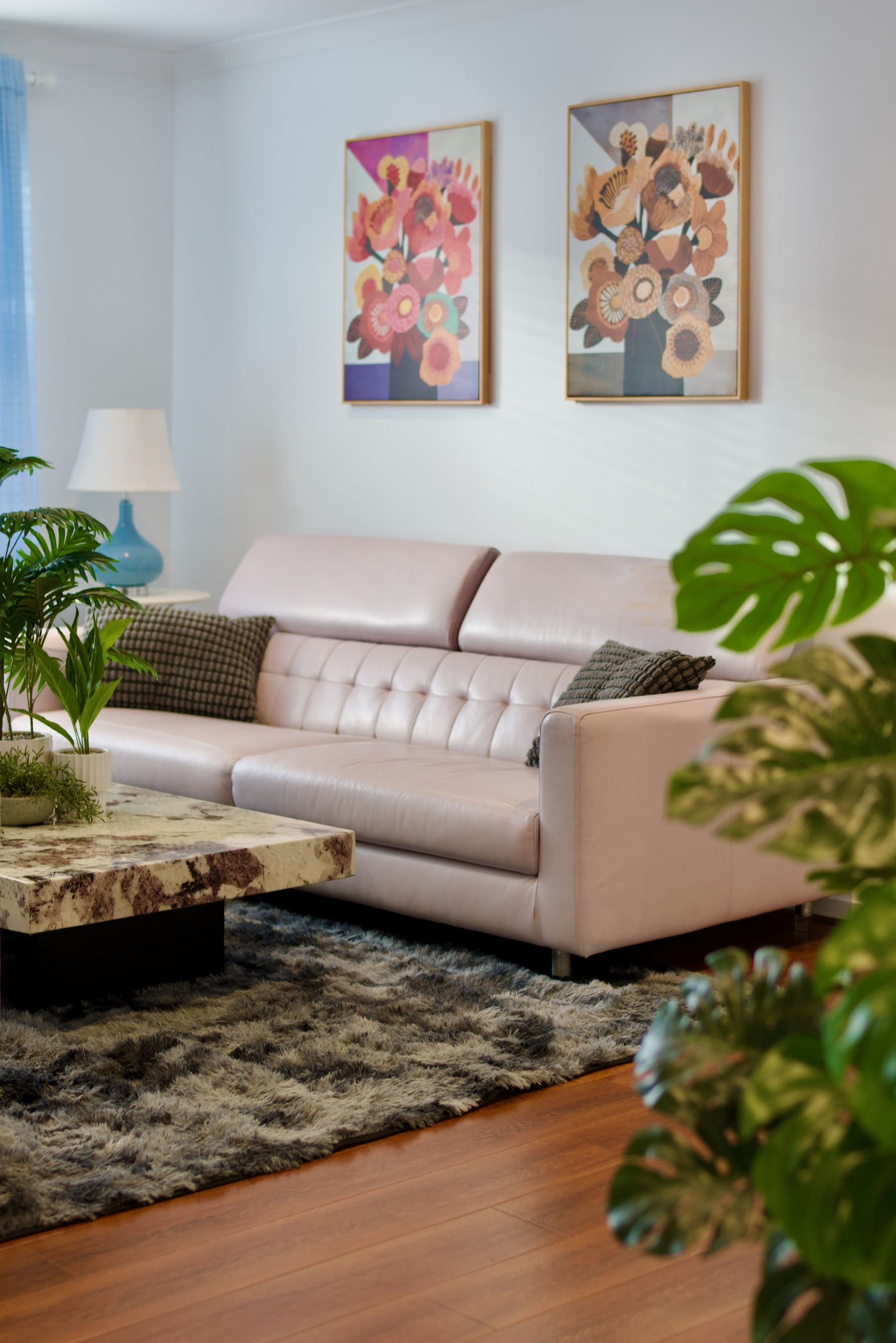 Living room seating nook